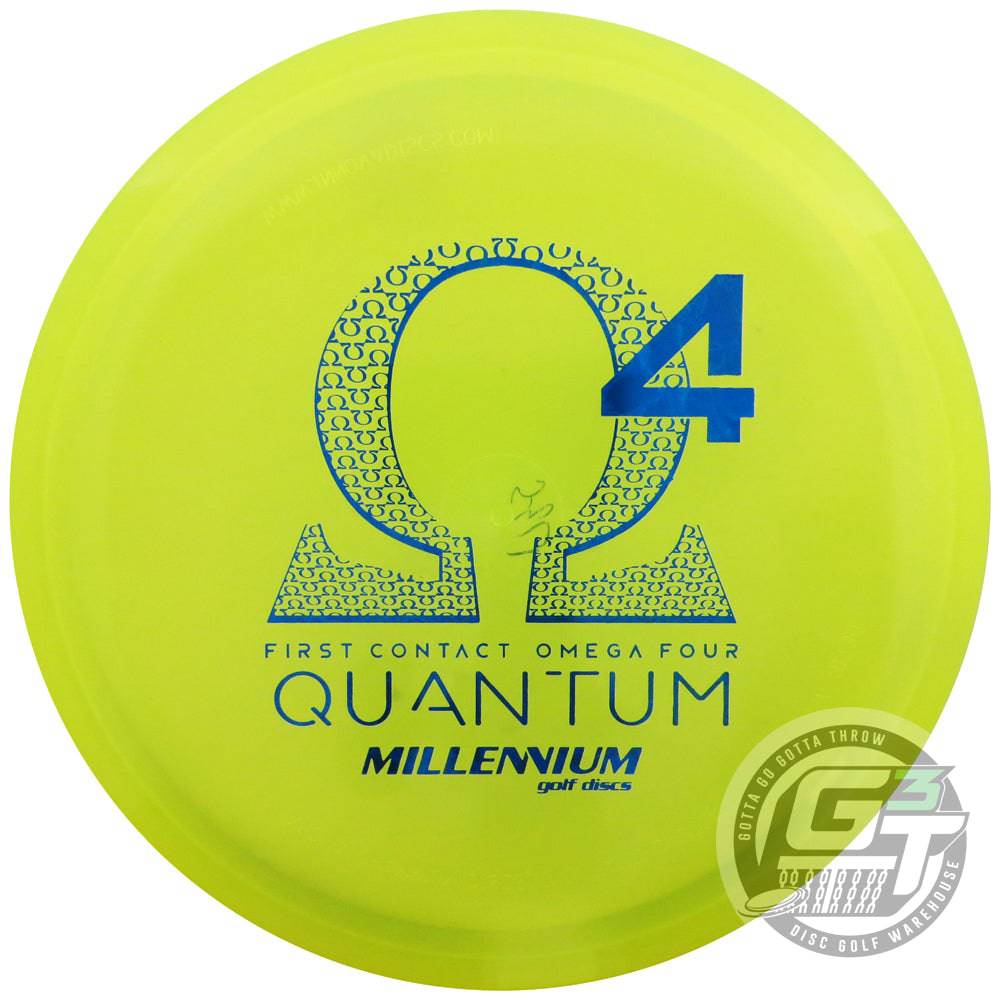 Millennium Golf Discs Golf Disc Millennium First Run Quantum Omega4 Putter Golf Disc