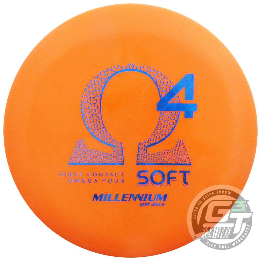 Millennium Golf Discs Golf Disc Millennium First Run Standard Soft Omega4 Putter Golf Disc