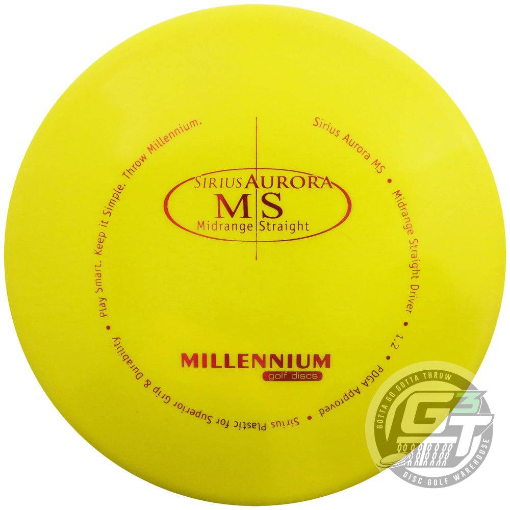 Millennium Golf Discs Golf Disc Millennium Sirius Aurora MS Midrange Golf Disc