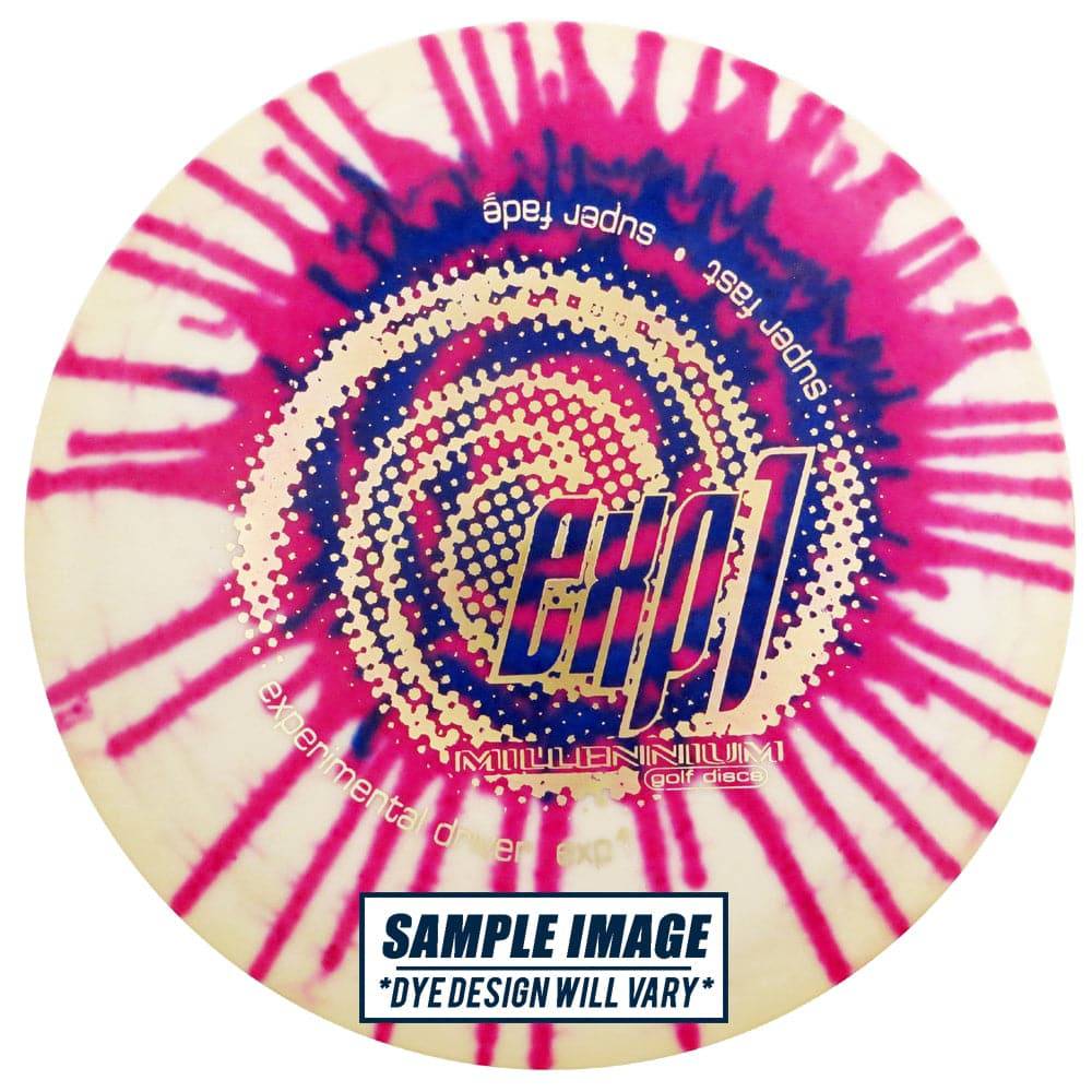 Millennium Golf Discs Golf Disc Millennium Tie-Dye Standard EXP1 Fairway Driver Golf Disc