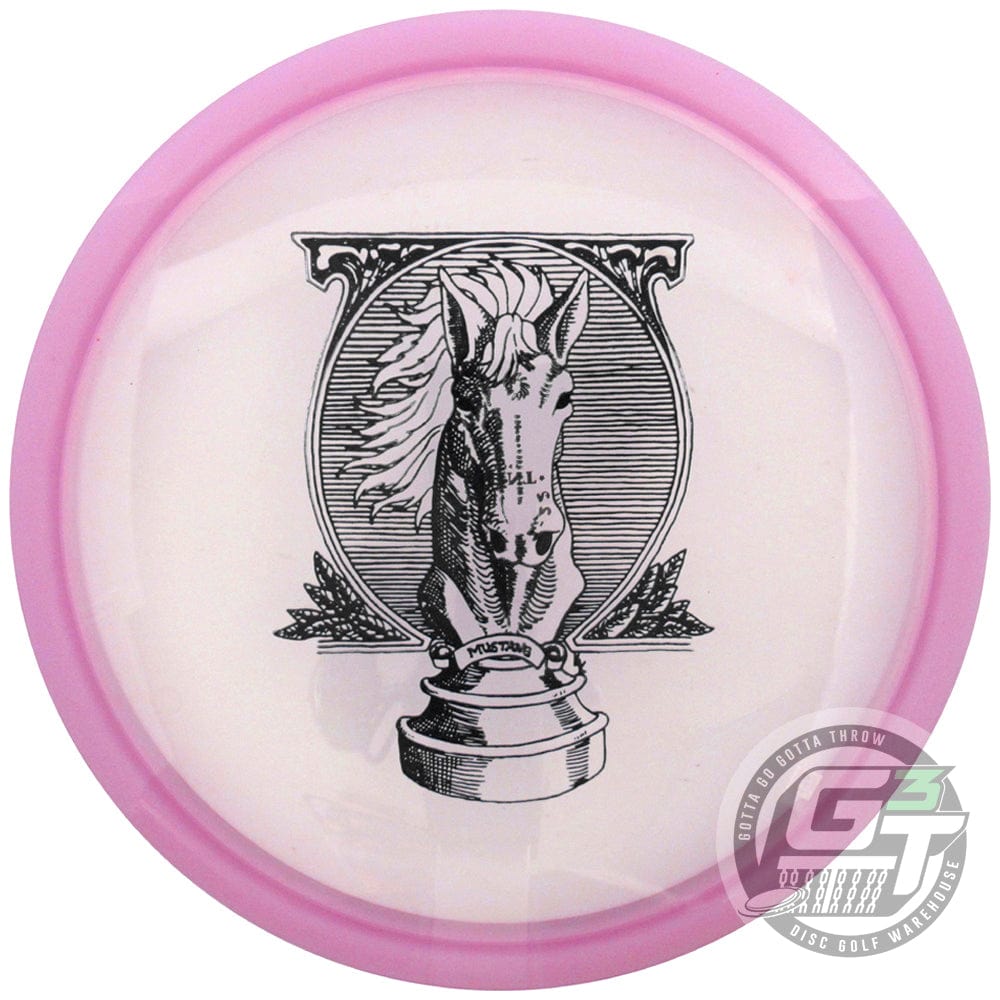 Mint Discs Golf Disc Mint Discs Limited Edition Portrait Of A Knight Stamp Eternal Mustang Midrange Golf Disc