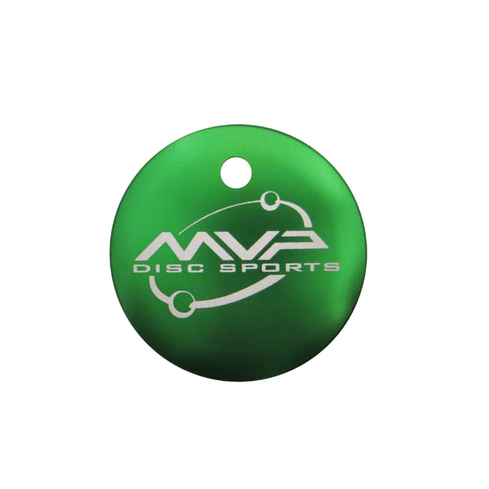 MVP Disc Sports Accessory Green MVP Disc Sports 3.5cm Micro Metal Mini Bag Tag / Key Chain