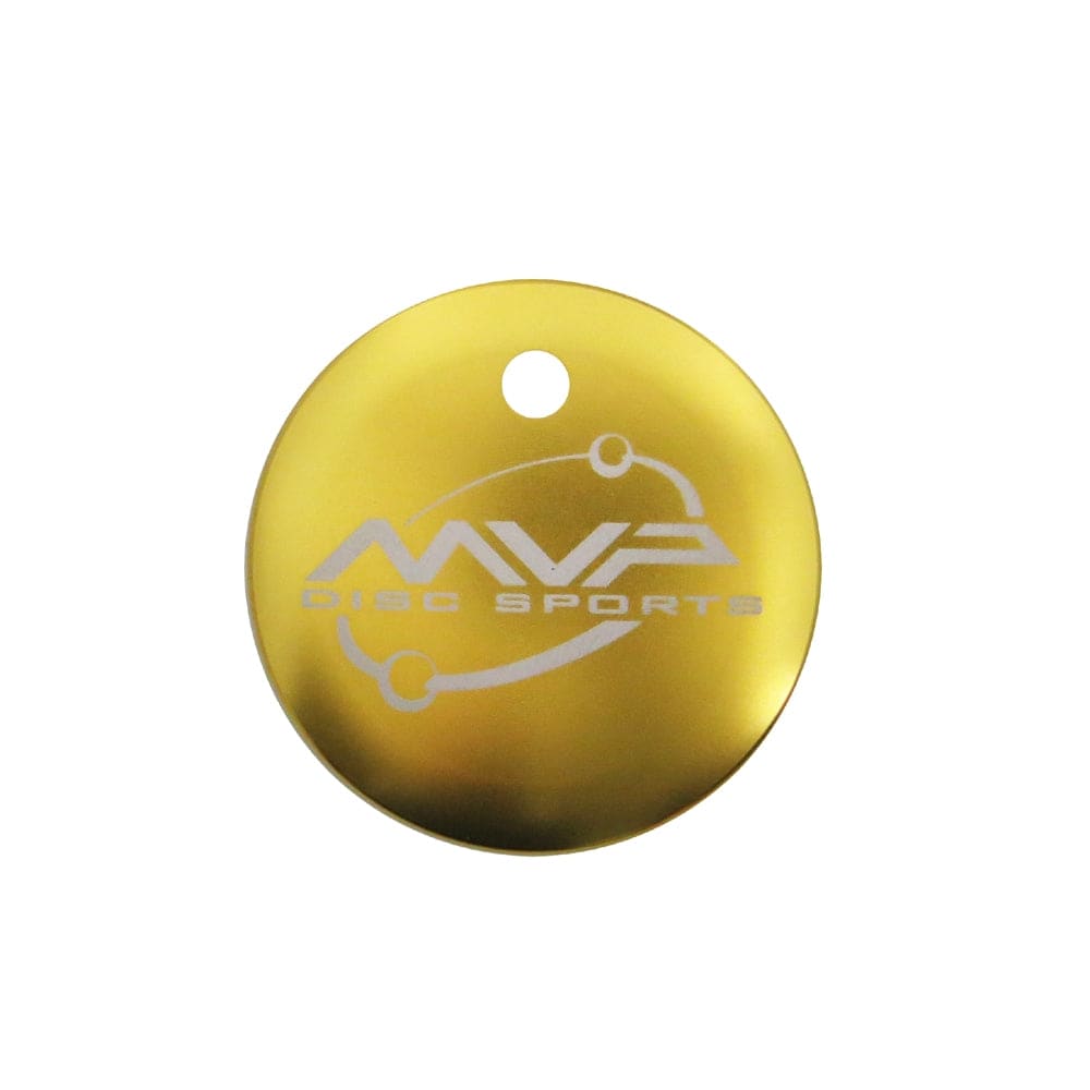 MVP Disc Sports Accessory Gold MVP Disc Sports 3.5cm Micro Metal Mini Bag Tag / Key Chain