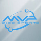 MVP Disc Sports Accessory Light Blue MVP Disc Sports Colored Orbit Logo Vinyl Decal Sticker