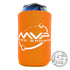 MVP Disc Sports Accessory Orange MVP Disc Sports Orbit Logo Koozie Beverage Cooler
