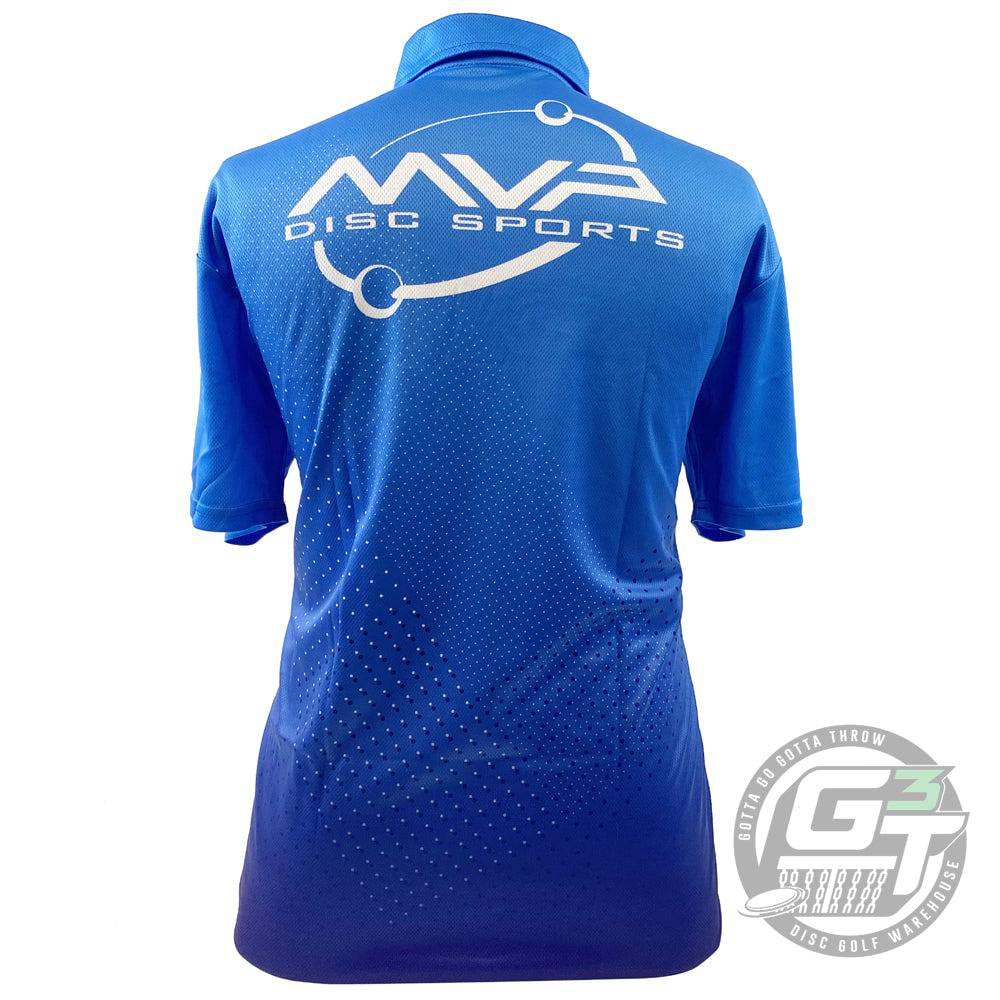 MVP Disc Sports Apparel MVP Disc Sports Dot Matrix Sublimated Short Sleeve Performance Disc Golf Polo Shirt