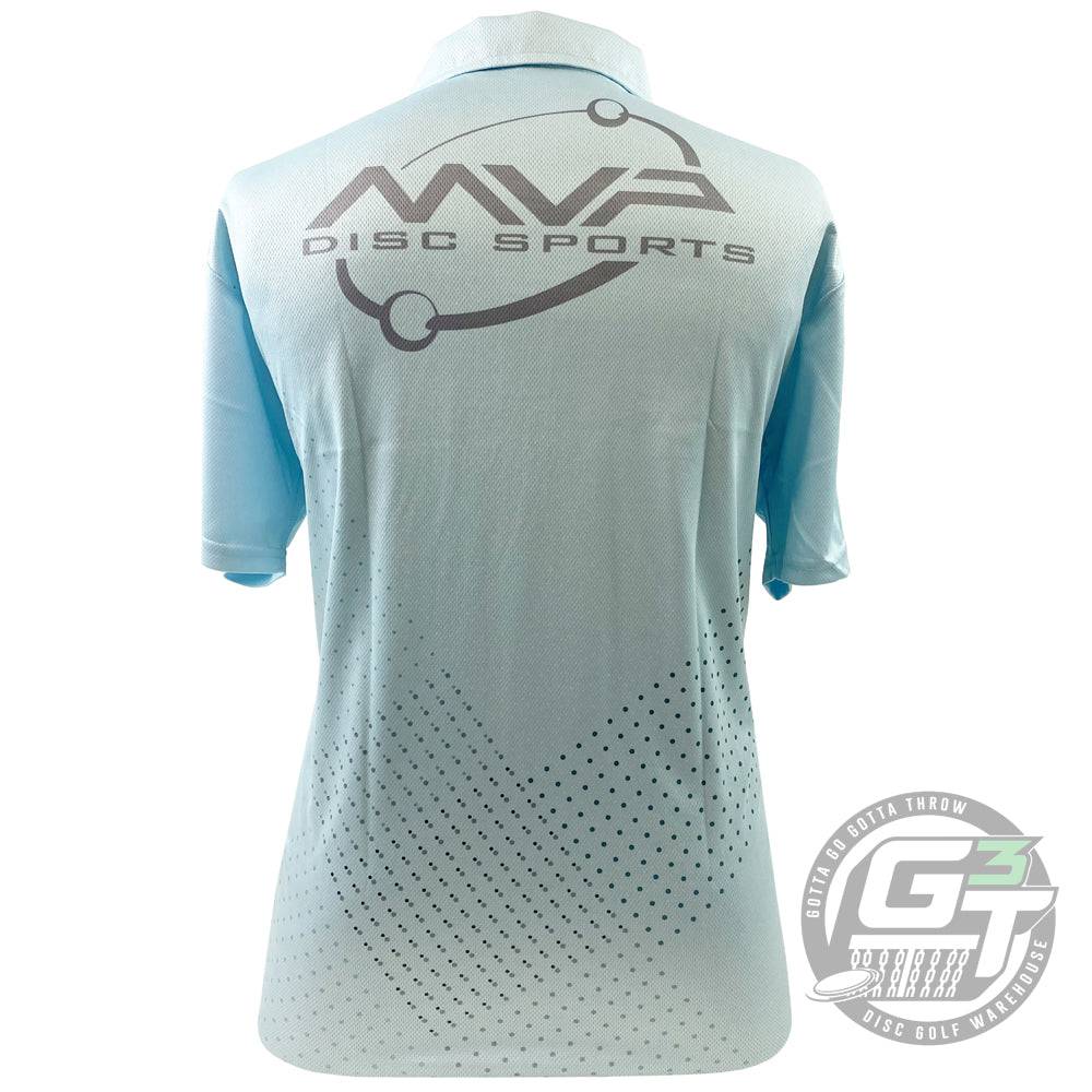 MVP Disc Sports Apparel MVP Disc Sports Dot Matrix Sublimated Short Sleeve Performance Disc Golf Polo Shirt
