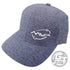 MVP Disc Sports Apparel S / M / Heather Navy Blue MVP Disc Sports Orbit Logo Delta Carbon Flexfit Performance Disc Golf Hat