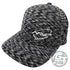 MVP Disc Sports Apparel S / M / Melange Black MVP Disc Sports Orbit Logo Delta Unipanel Flexfit Performance Disc Golf Hat