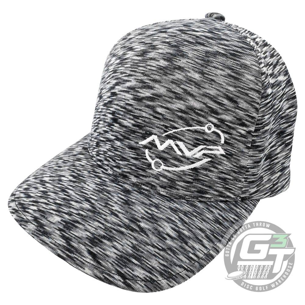 MVP Disc Sports Apparel S / M / Melange Silver MVP Disc Sports Orbit Logo Delta Unipanel Flexfit Performance Disc Golf Hat