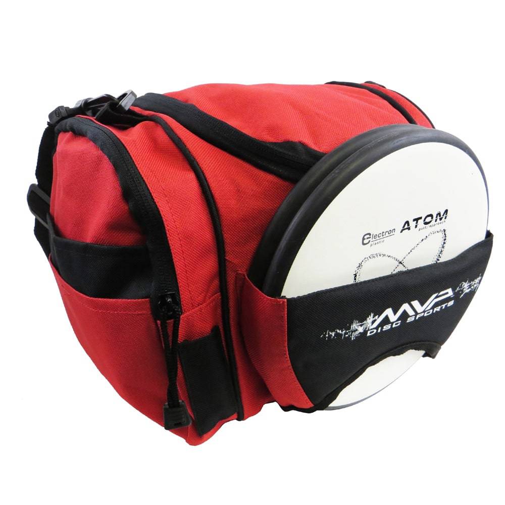 MVP Disc Sports Bag Red MVP Beaker Competition Disc Golf Bag