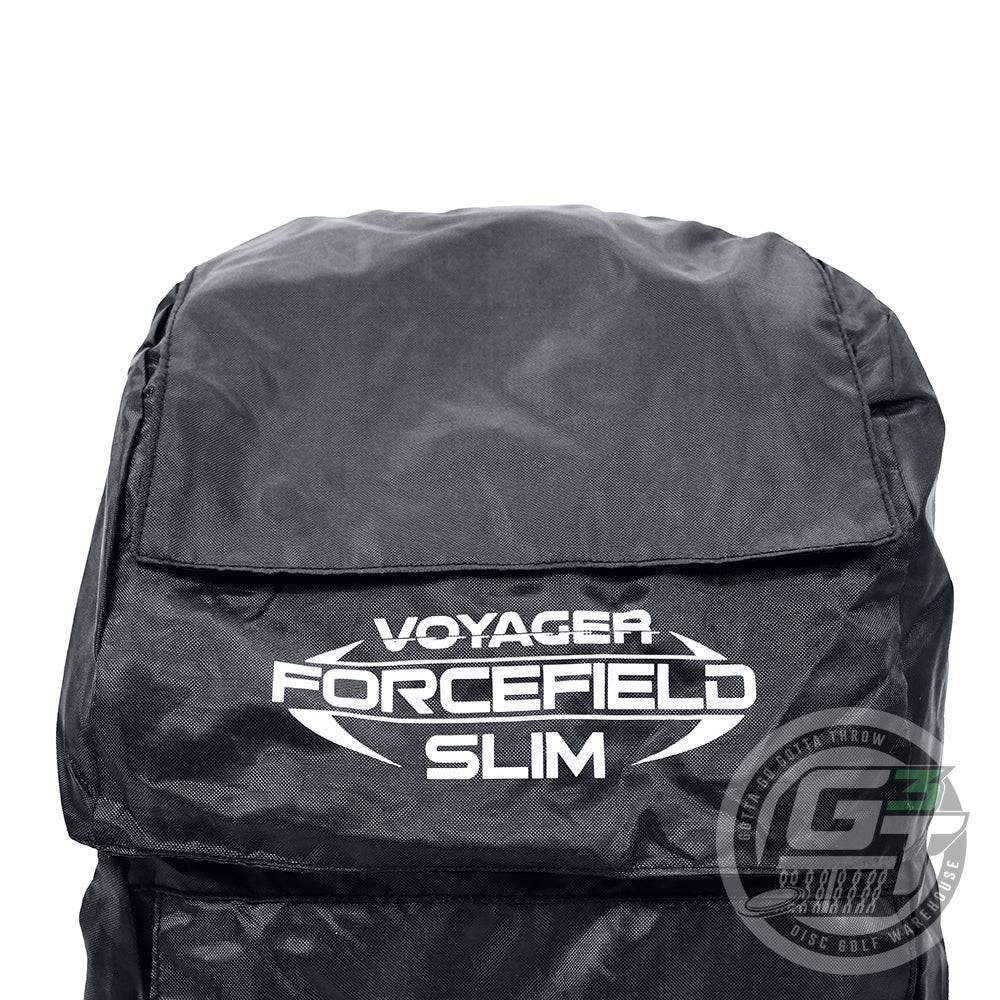 MVP Disc Sports Bag MVP Forcefield Voyager Slim Backpack Bag Rainfly