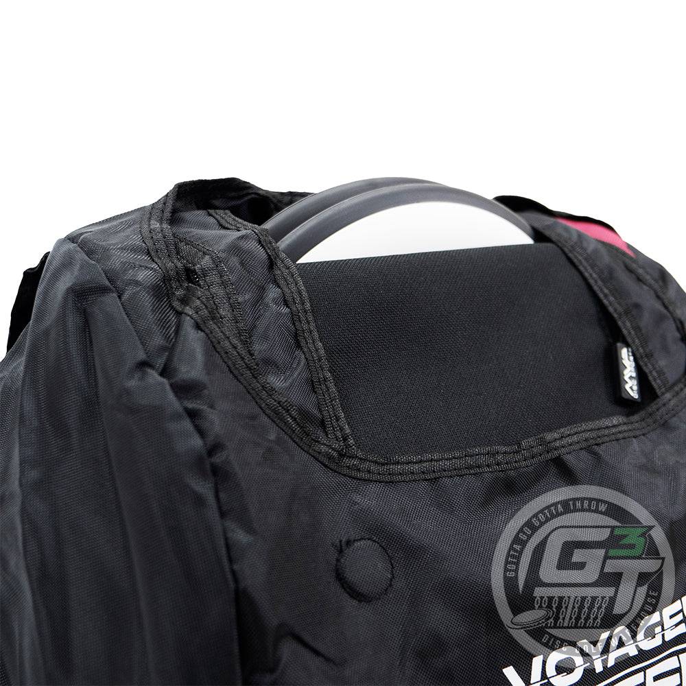 MVP Disc Sports Bag MVP Forcefield Voyager Slim Backpack Bag Rainfly