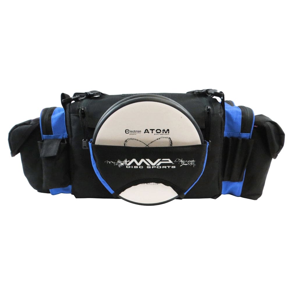 MVP Disc Sports Bag Royal Blue MVP Nucleus Tournament Disc Golf Bag with Back Straps