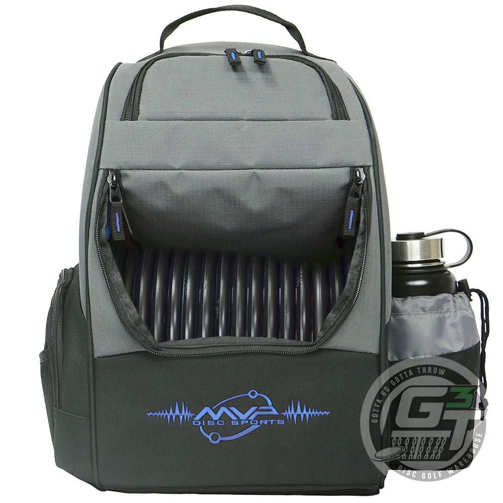 MVP Disc Sports Bag Royal Blue MVP Shuttle Backpack Disc Golf Bag