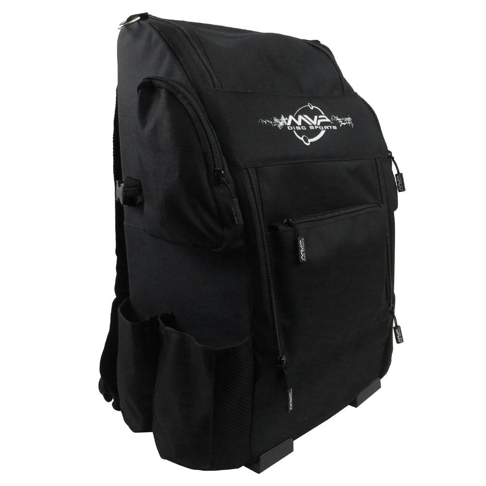 MVP Disc Sports Bag Black MVP Voyager Backpack Disc Golf Bag