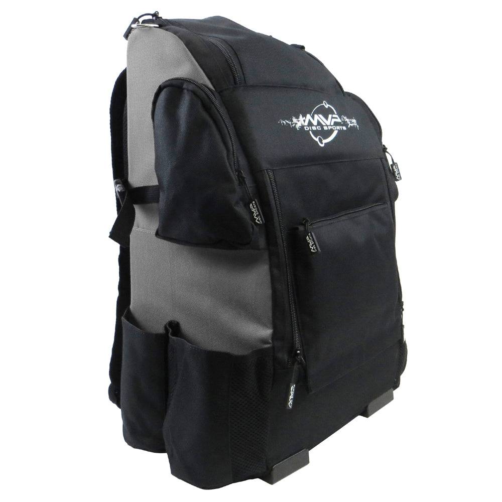 MVP Disc Sports Bag Gray MVP Voyager Backpack Disc Golf Bag