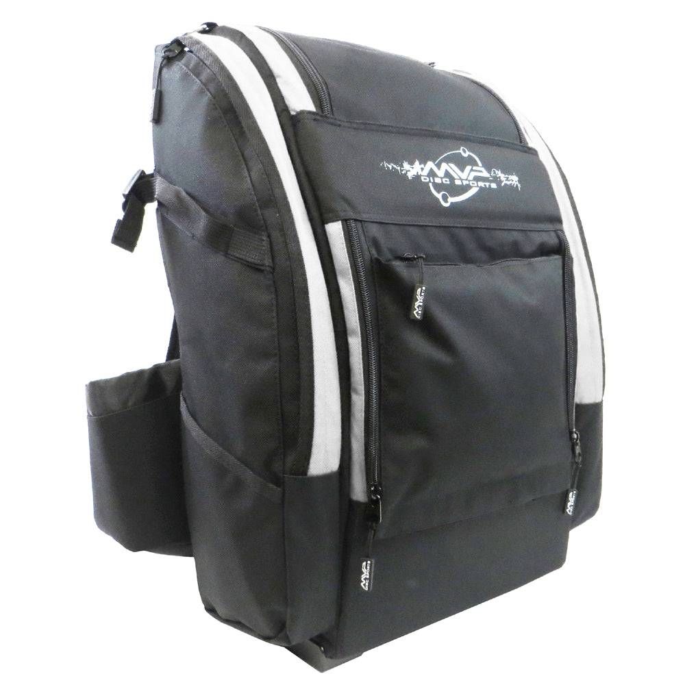 MVP Disc Sports Bag White MVP Voyager Pro Backpack Disc Golf Bag