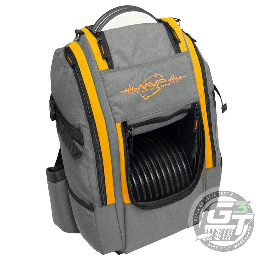 MVP Disc Sports Bag MVP Voyager Slim V2 Backpack Disc Golf Bag