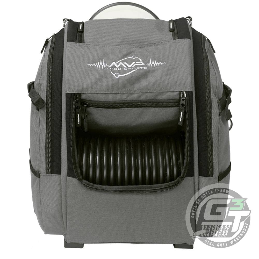 MVP Disc Sports Bag Black MVP Voyager V2 Backpack Disc Golf Bag
