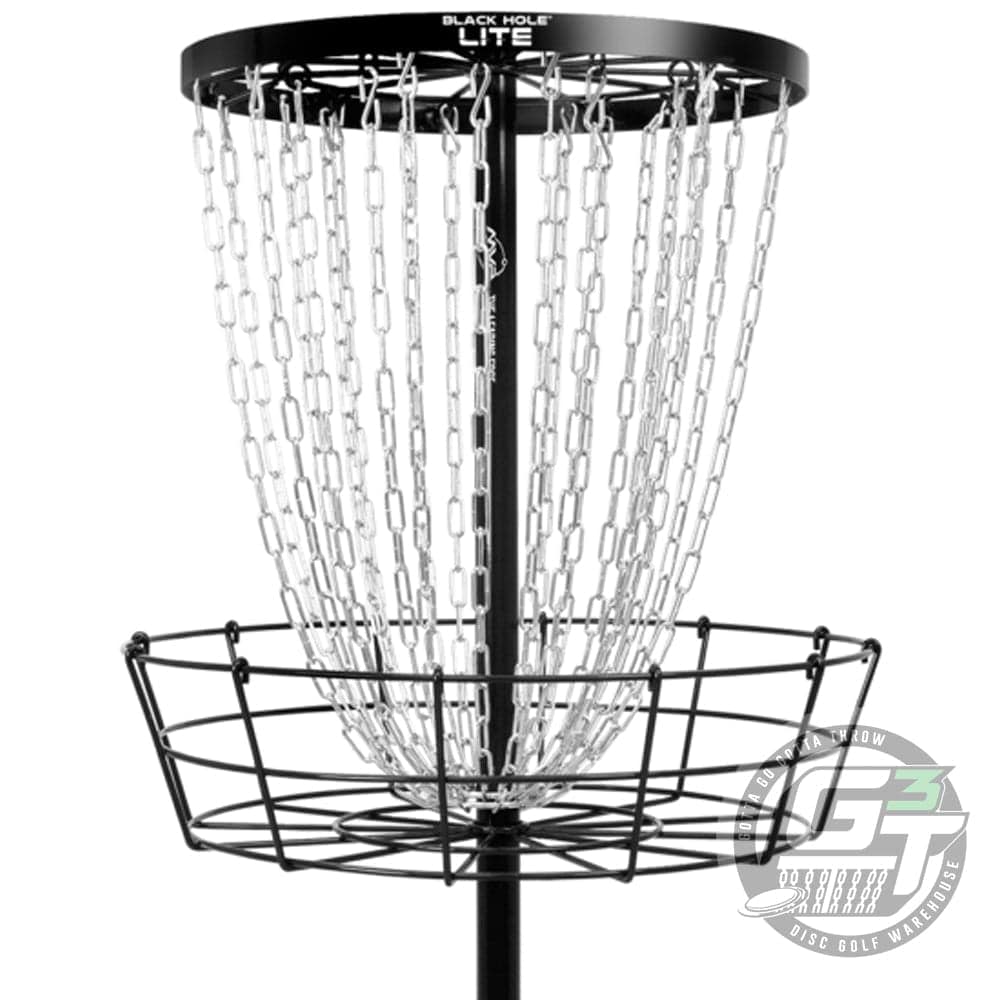 MVP Disc Sports Basket MVP Black Hole Lite 24-Chain Disc Golf Basket