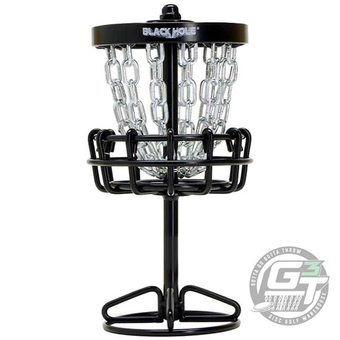 Minidisc Throw MVP Black Hole Micro Mini Disc Golf Basket– Gotta Go Gotta Throw