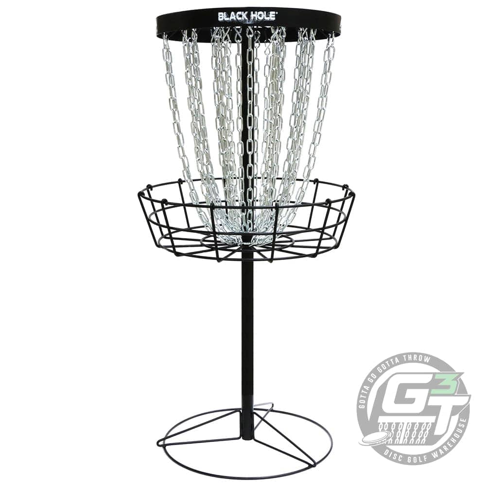 MVP Disc Sports Basket MVP Black Hole Pro HD 30-Chain Disc Golf Basket