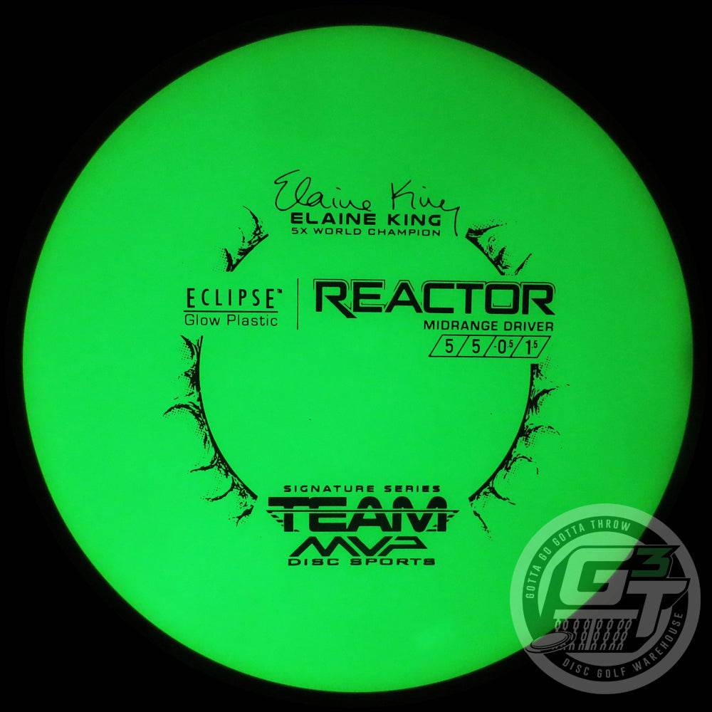 Glow Raptor Disc Glow Disc Golf Discs – Bright, Long-Lasting Glow Plastics for Night ...