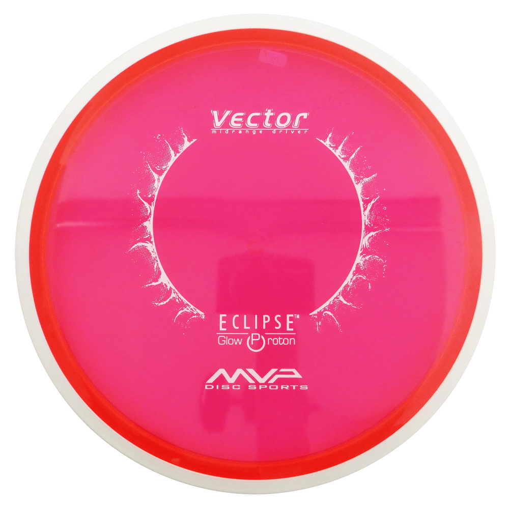 MVP Disc Sports Golf Disc MVP Eclipse Glow Proton Vector Midrange Golf Disc