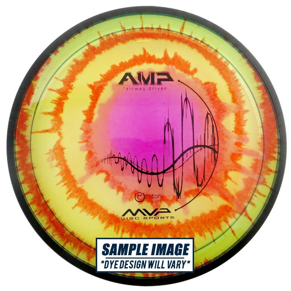 MVP Disc Sports Golf Disc MVP Tie-Dye Proton Amp Fairway Driver Golf Disc