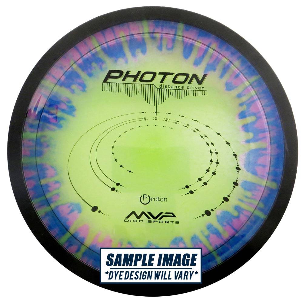 MVP Disc Sports Golf Disc MVP Tie-Dye Proton Photon Distance Driver Golf Disc