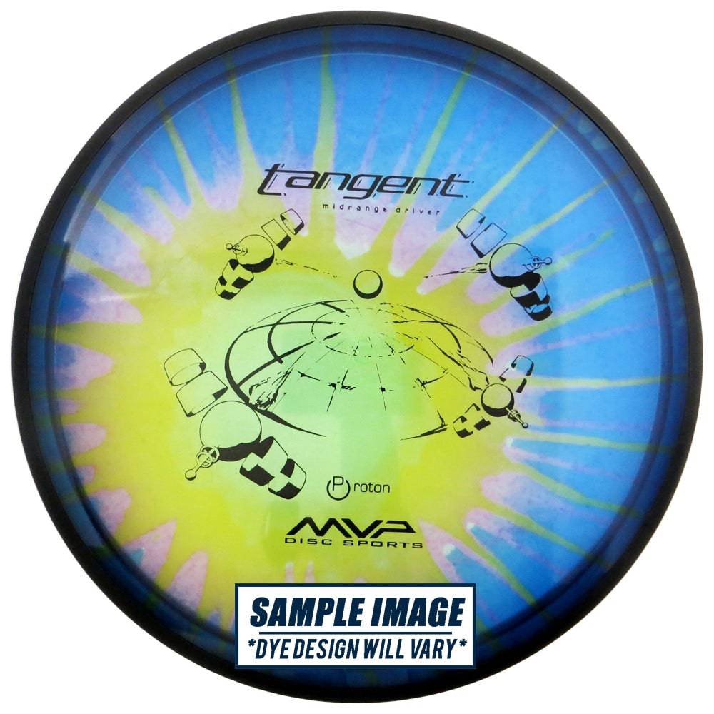 MVP Disc Sports Golf Disc MVP Tie-Dye Proton Tangent Midrange Golf Disc