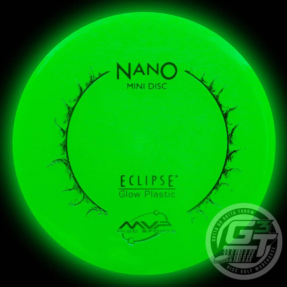 MVP Disc Sports Mini MVP Disc Sports Eclipse 2.0 Glow Proton Nano Mini Marker Disc