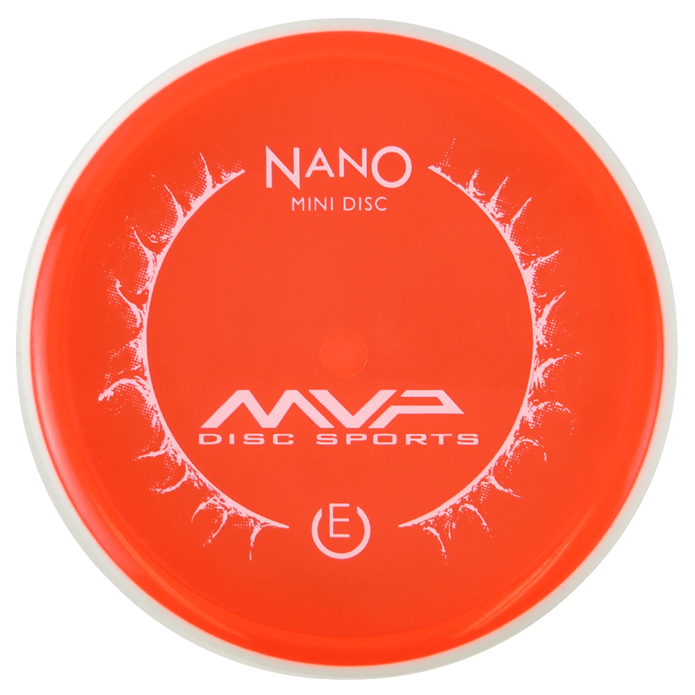 MVP Disc Sports Mini Orange MVP Disc Sports Eclipse Glow Proton Nano Mini Marker Disc