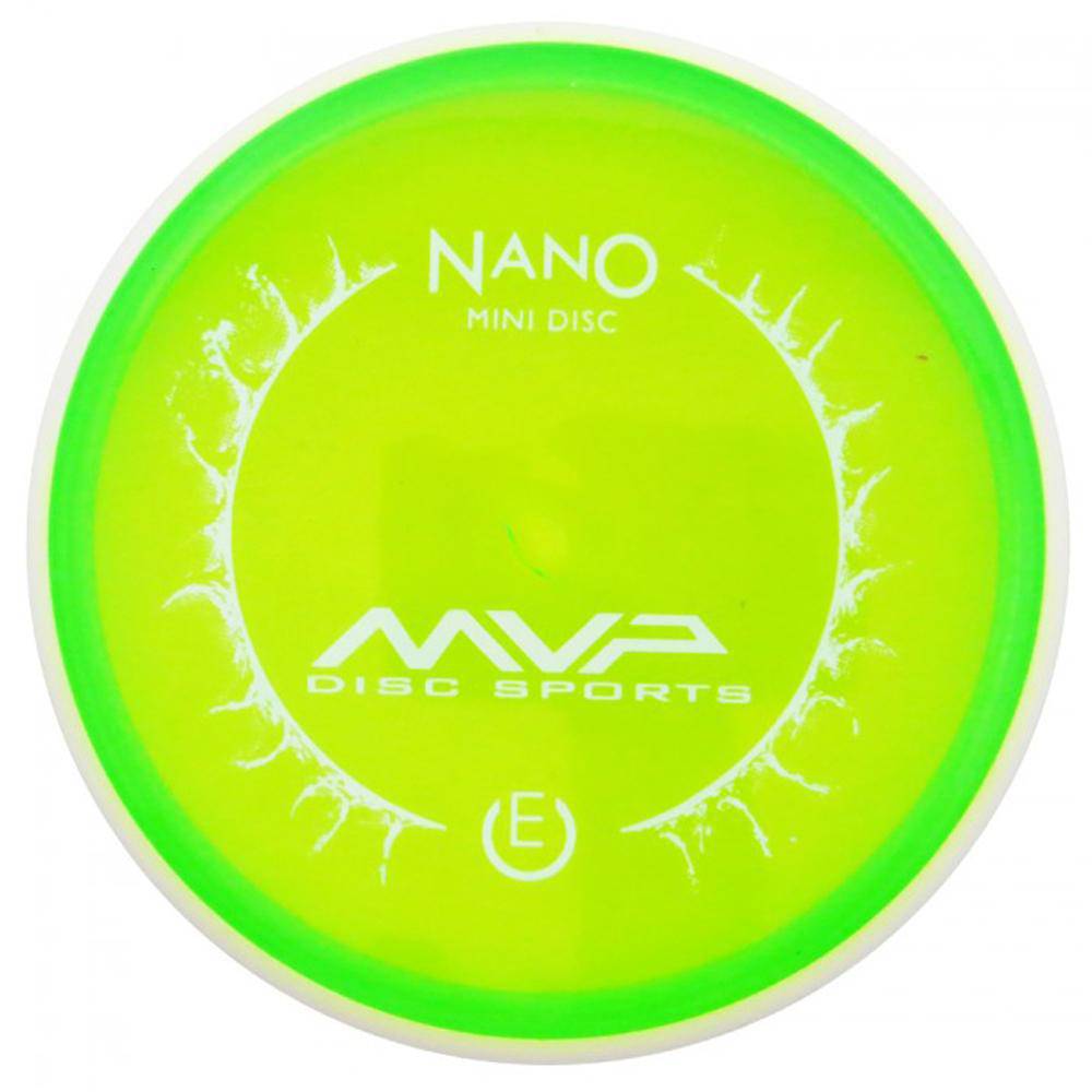 MVP Disc Sports Mini Green MVP Disc Sports Eclipse Glow Proton Nano Mini Marker Disc