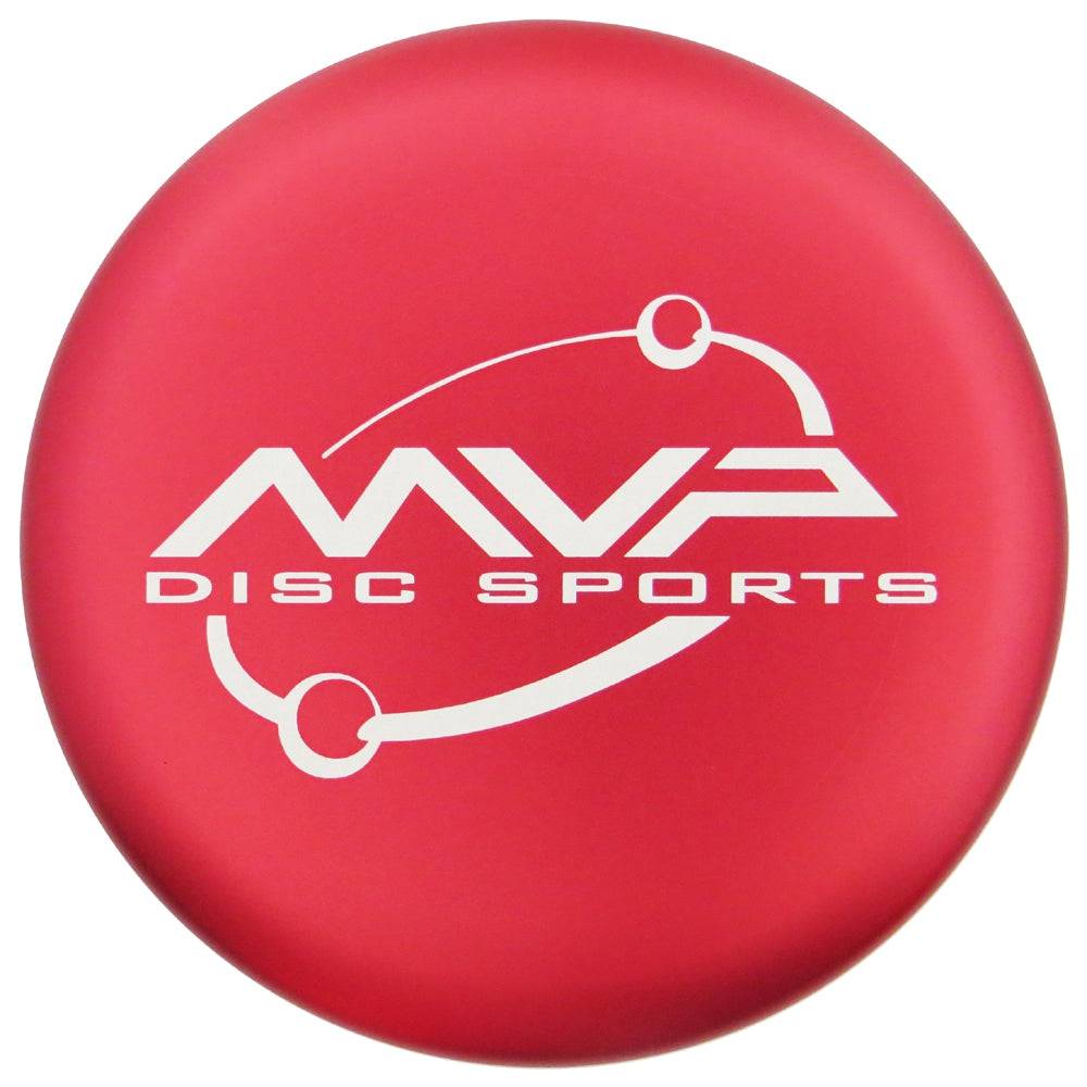 MVP Disc Sports Mini Red MVP Disc Sports Orbit Logo 7cm Metal Putter Mini Marker Disc