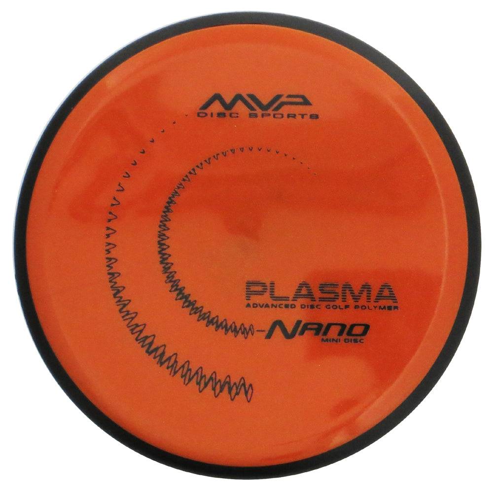 MVP Disc Sports Mini Orange MVP Disc Sports Plasma Nano Mini Marker Disc