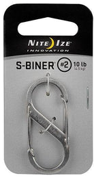 Nite Ize #2 S-Biner Stainless Steel Carabiner - 10 lb. Rating - Gotta Go Gotta Throw