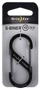 Nite Ize #3 S-Biner Stainless Steel Carabiner - 25 lb. Rating - Gotta Go Gotta Throw