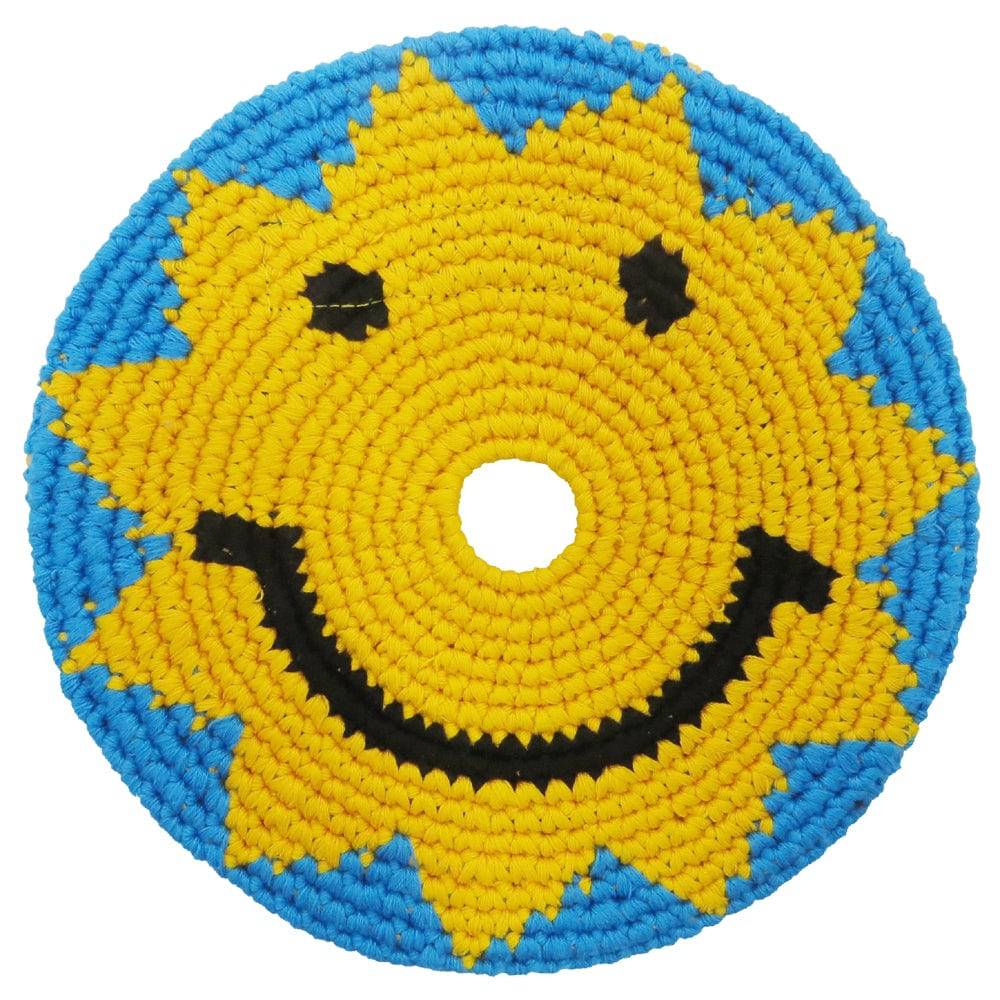 Pocket Disc Ultimate PS48 Happy Sunshine Pocket Disc Sport 7.25" Knit Catch Disc