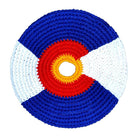 Pocket Disc Ultimate PS89 Colorado Flag Pocket Disc Sport 7.25" Knit Catch Disc