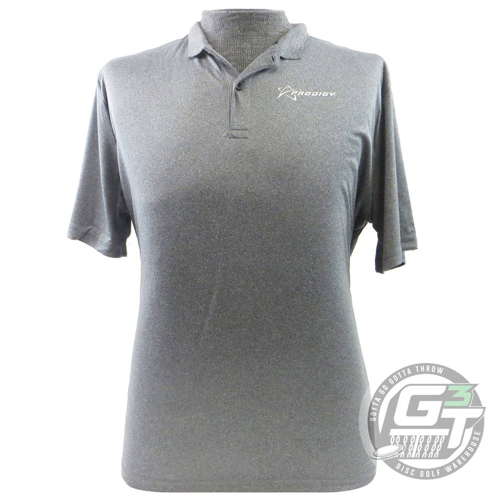 Prodigy Disc Apparel S / Gray Prodigy Spin Short Sleeve Performance Disc Golf Polo Shirt