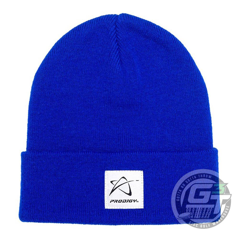 Prodigy Disc Apparel Royal Blue Prodigy Star Logo Knit Beanie Winter Disc Golf Hat