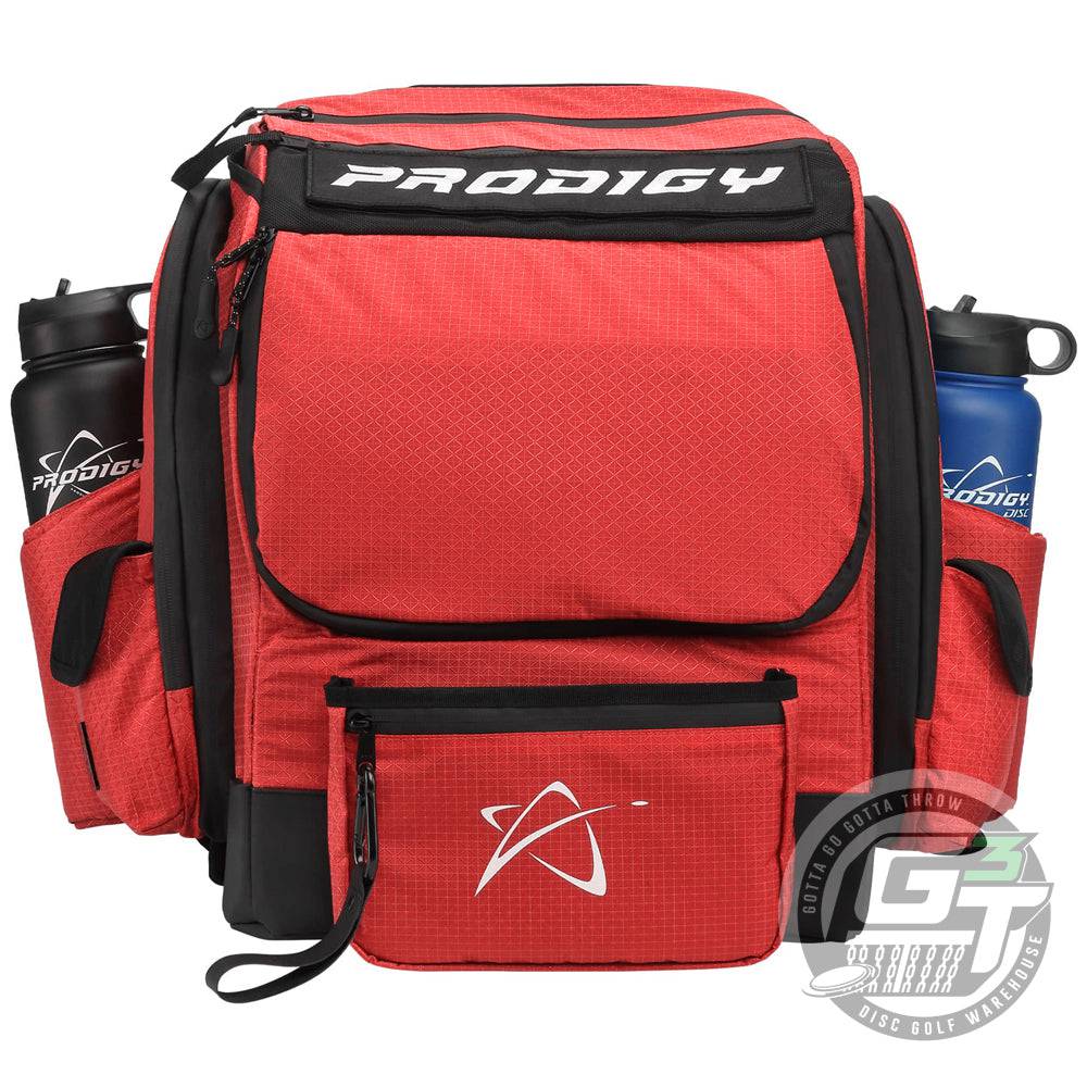 Prodigy Disc Bag Red Prodigy BP-1 V3 Backpack Disc Golf Bag