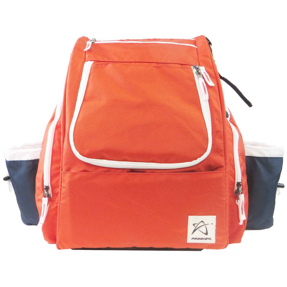 Prodigy Disc Bag Red Prodigy BP-2 Backpack Disc Golf Bag