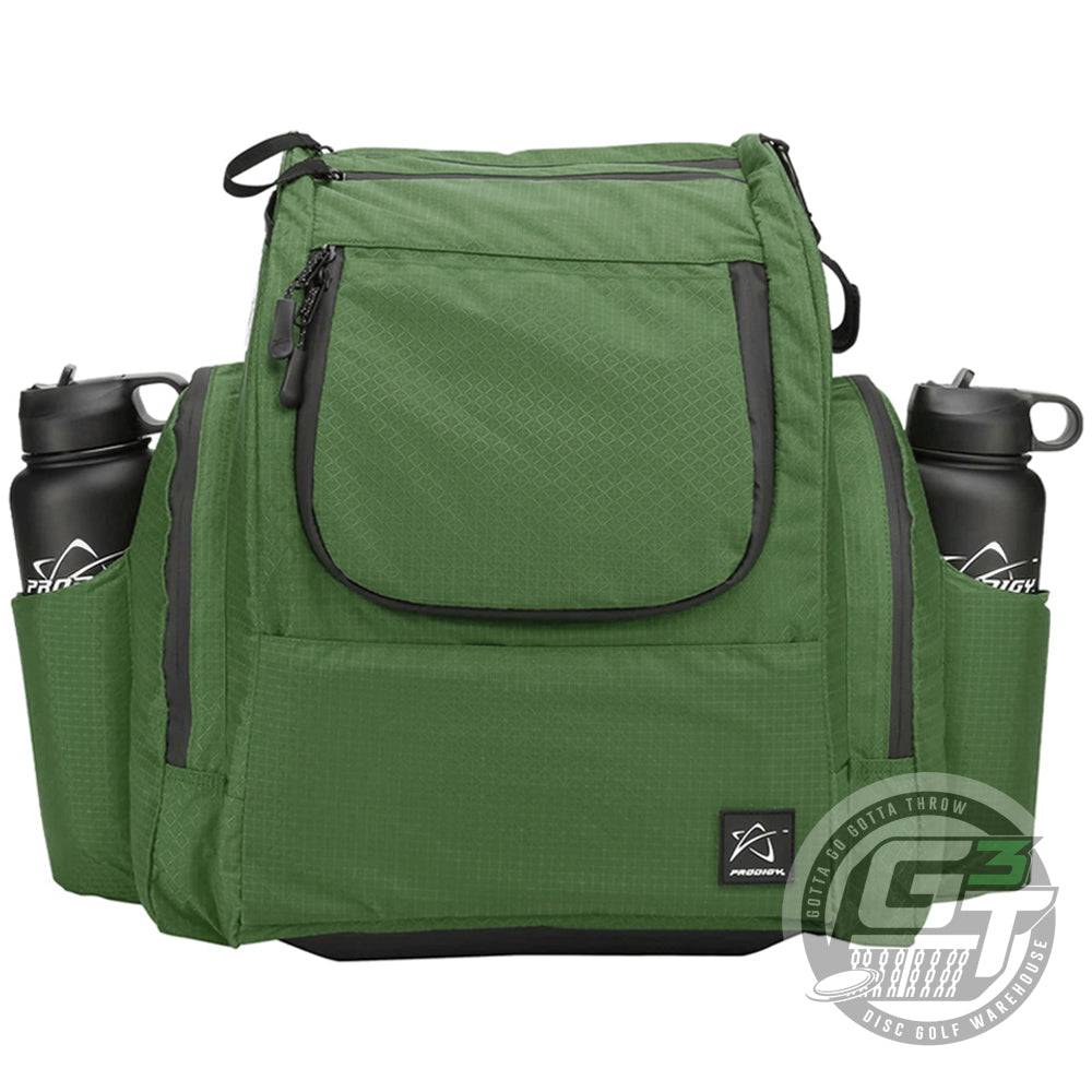 Prodigy Disc Bag Green Prodigy BP-2 V3 Backpack Disc Golf Bag