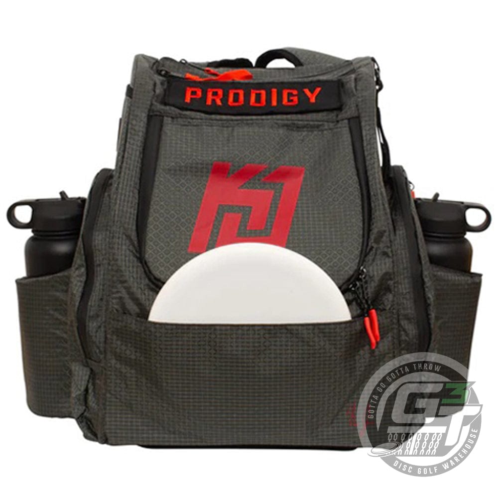 Prodigy Disc Bag Dark Gray Prodigy Signature Series Kevin Jones BP-2 V3 Backpack Disc Golf Bag