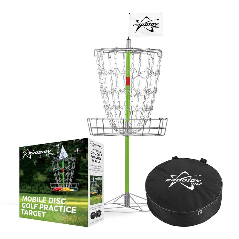 Prodigy Disc Basket With Carrying Bag Prodigy Mobile 15-Chain Disc Golf Basket