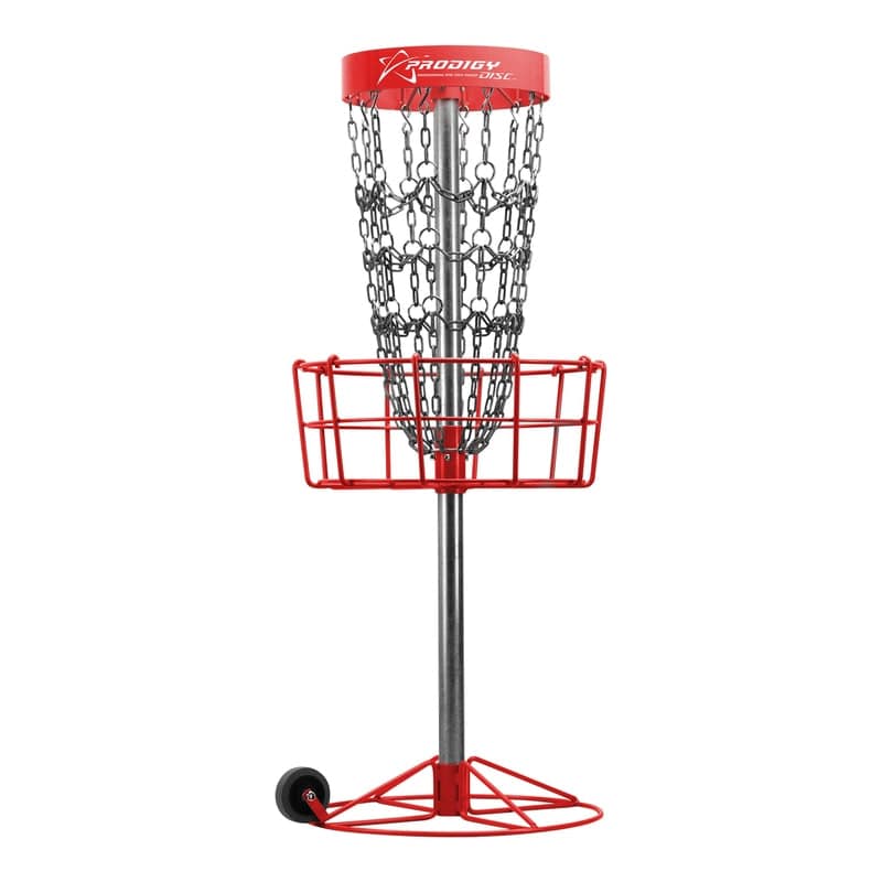 Prodigy Disc Basket Red Prodigy StrikeZone 13-Chain Disc Golf Training Basket