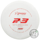 Prodigy Disc Golf Disc Prodigy 400 Glow Series PA3 Putter Golf Disc